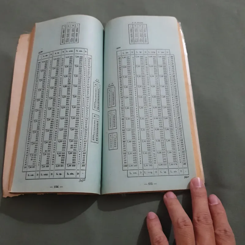 Sách gốc trước 1975 - tiếng Pháp: BẢNG SỐ LOGARIT 785973