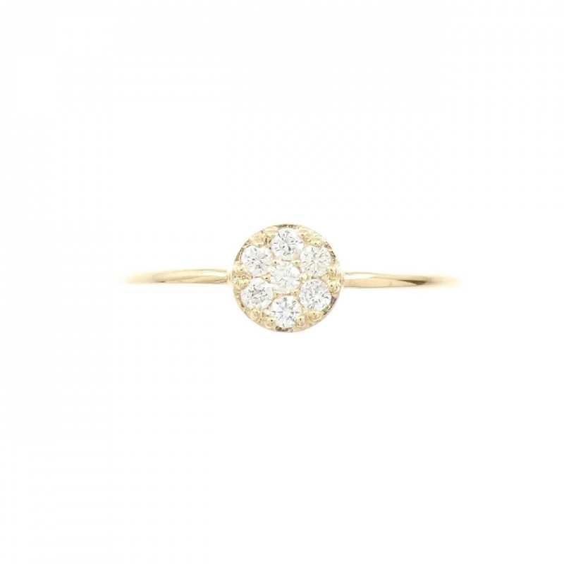 Nhẫn kim cương K18YG 0.10CT - Hàng hiệu Authentic 848192