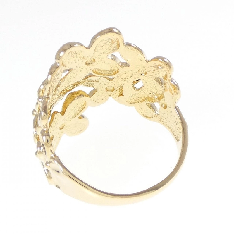 Nhẫn hoa K18YG - Hàng hiệu Authentic 848810