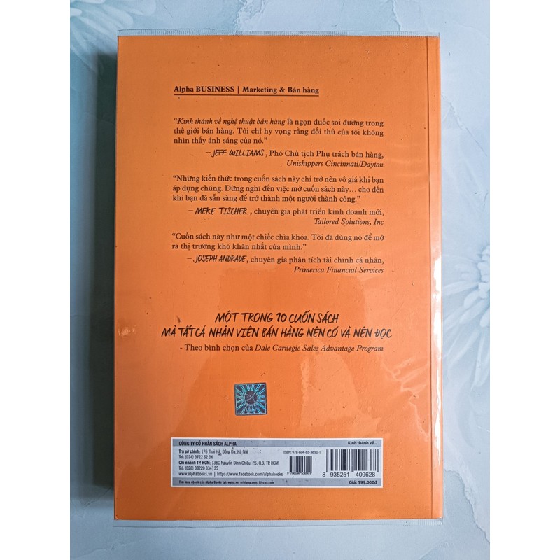 Kinh thánh về nghệ thuật bán hàng - Jeffrey Gitomer (mới 99%) 176669