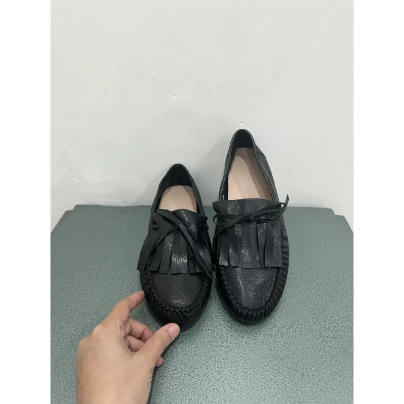 Giày da 2hand size 36/37 độ mới cao hình chụp thật 989750