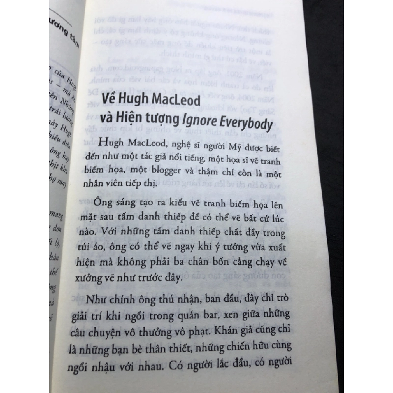 Phớt lờ tất cả bơ đi mà sống 2014 mới 75% bẩn nhẹ Hugh Macleod HPB2206 SÁCH KỸ NĂNG 168558