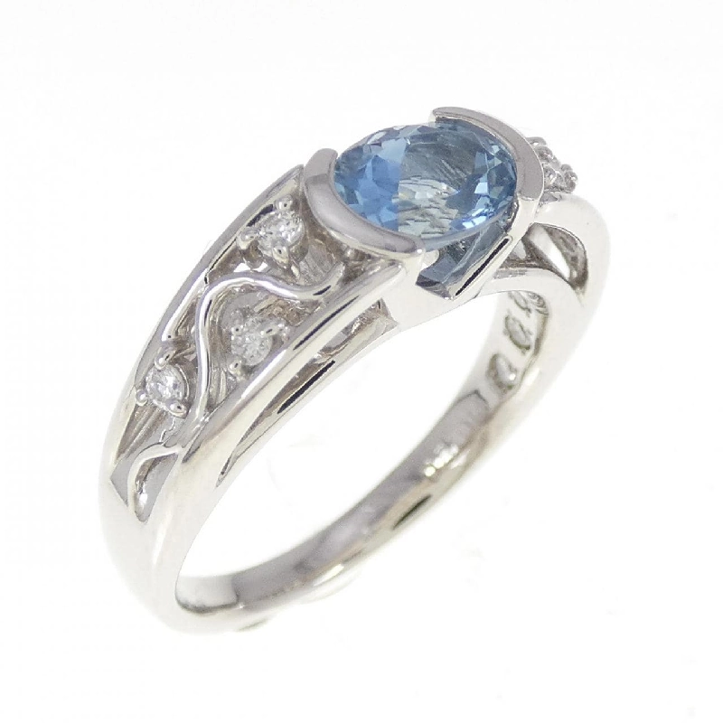 Nhẫn Aquamarine 0.81CT - Hàng hiệu Authentic 855691