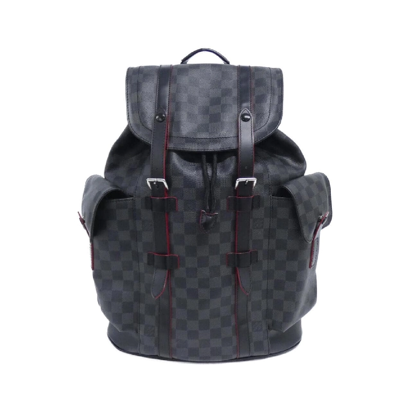 Louis Vuitton Damier Graphite Christopher MM N41575 Ba lô - Hàng hiệu Chính hãng 763902