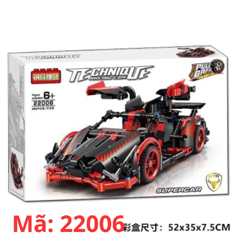 Lego siêu xe nhiều kiểu dáng 11921