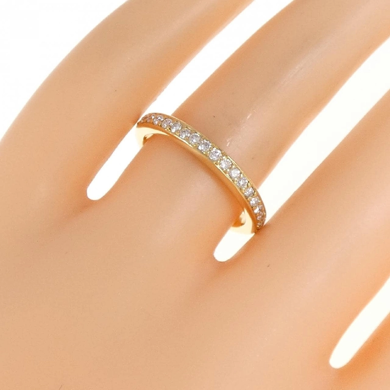 Nhẫn kim cương toàn bộ K18YG 0.59CT 669211