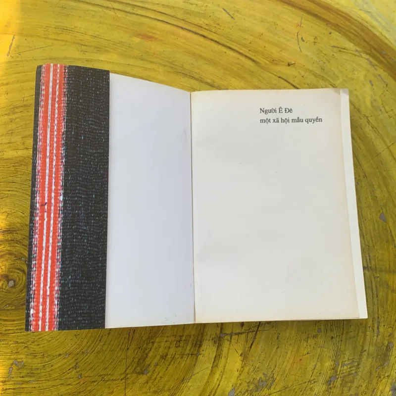  NGƯỜI Ê ĐÊ MỘT XÃ HỘI MẪU QUYỀN - ANNE DE HAUTECLOQUE-HOWE  790219