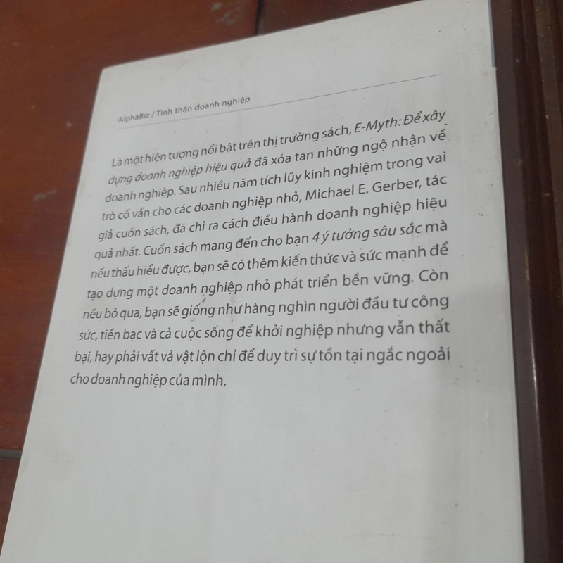 Michael E. Gerber - The E-Myth: ĐỂ XÂY DỰNG DOANH NGHIỆP HIỆU QUẢ 540686