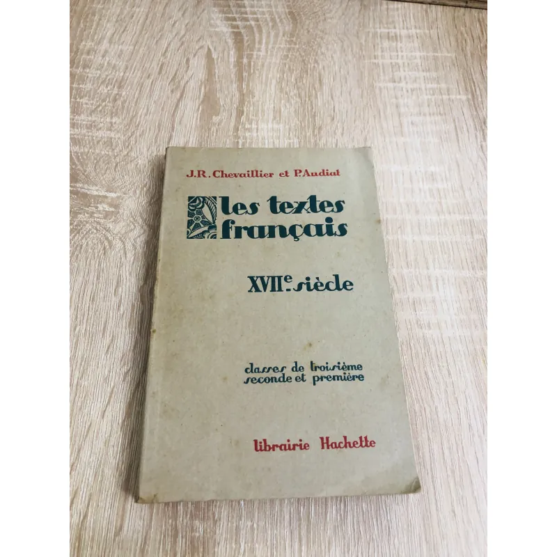 LES TEXTES FRANÇAIS – XVIIe SIÈCLE 928936