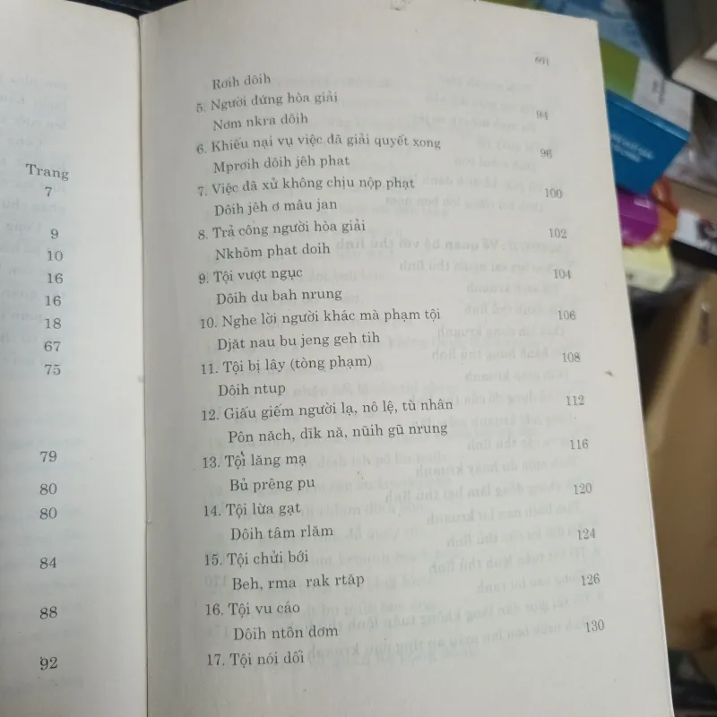 Combo 2c Luật Tục M' Nông và Luật Tục Jrai 1031615