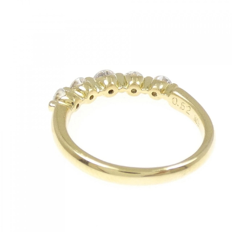 Nhẫn kim cương K18YG 0.52CT 670382