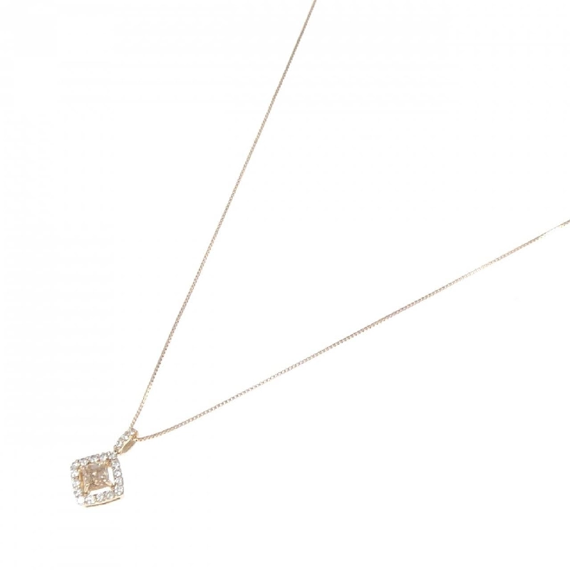 K18PG Dây chuyền kim cương 0.37CT - Hàng hiệu Chính hãng 862545