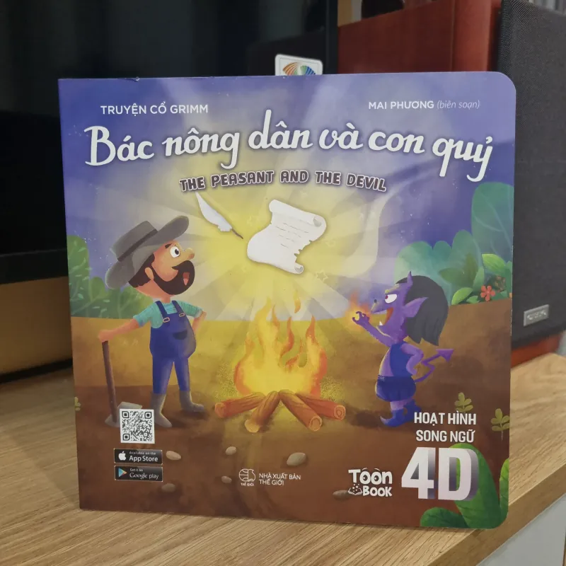 Truyện Cổ Grim Bác Nông Dân và Con Quỷ (4D Song Ngữ) 997895