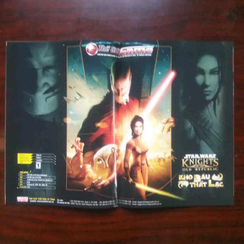 Thế Giới Game - Số 5 - Starwars + The Lord Of The Rings [Tạp Chí Game] Có Poster 1036202