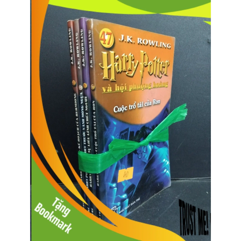 (TẶNG BOOKMARK) Combo 4 cuốn Harry Potter mới 90% bẩn nhẹ, ố RBK1001 J.K.Rowling VĂN HỌC 941824