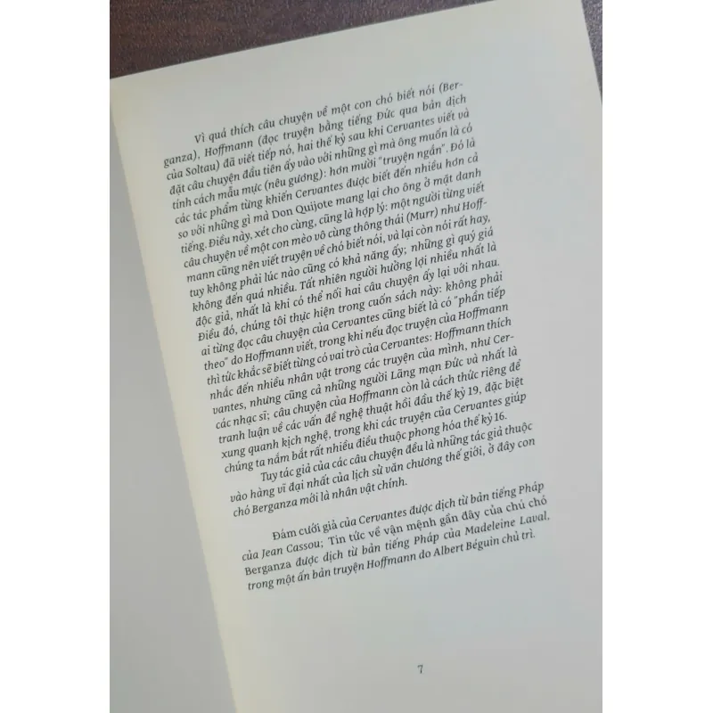 Truyện con chó Berganza - Cervantes, E. T. A. Hoffmann, Diệu Anh dịch 1019663