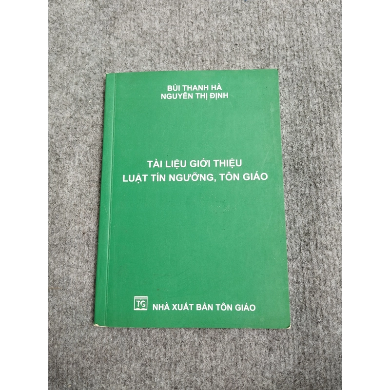 TÀI LIỆU GIỚI THIỆU LUẬT TÍN NGƯỠNG, TÔN GIÁO 495391