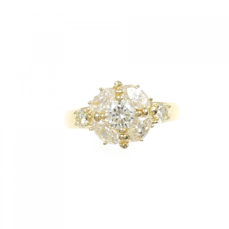 Nhẫn kim cương K18YG 1.60CT 670079