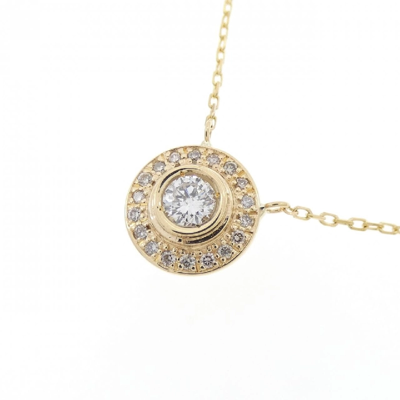 K18YG Dây chuyền kim cương 0.38CT - Hàng hiệu Chính hãng 867295