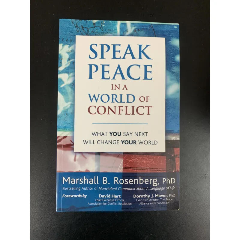 (Used book) Speak peace in a world of conflict - Marshall B. Rosenberg  961584