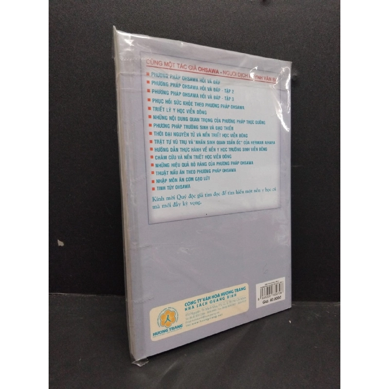 Phương pháp Ohsawa - Hỏi và đáp - Tập 1 (có bọc) mới 90% ố nhẹ HCM2608 Huỳnh Văn Ba SỨC KHỎE - THỂ THAO 916505