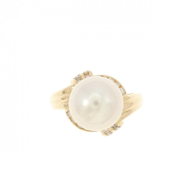 Nhẫn ngọc trai Akoya K18YG 9.4mm 673089