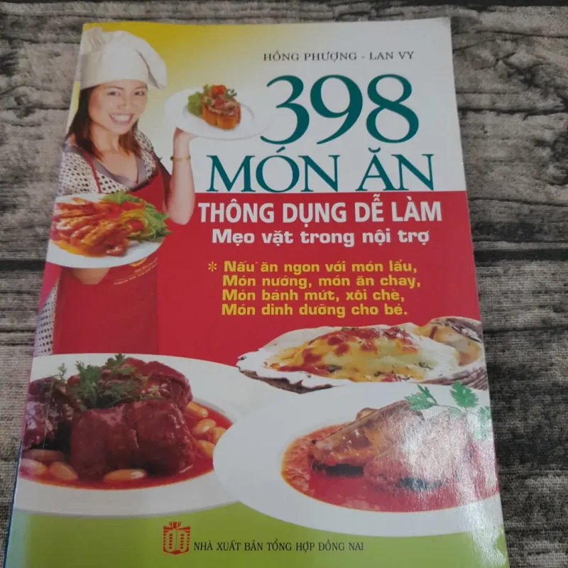 398 MÓN ĂN dễ làm- Món lẩu, ăn chay, mứt xôi chè, cháo cho bé. TG Hồng Phượng, Lan Vy 758688