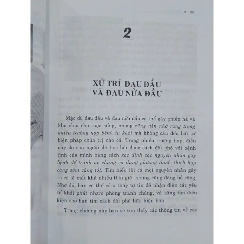 Bệnh đau đầu & đau nửa đầu: Những vấn đề về liệu pháp & dinh dưỡng - Hồ Kim Chung 594170