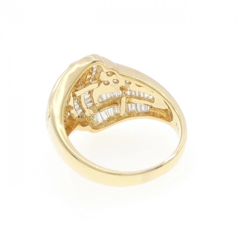 Nhẫn kim cương K18YG 1.14CT 671003