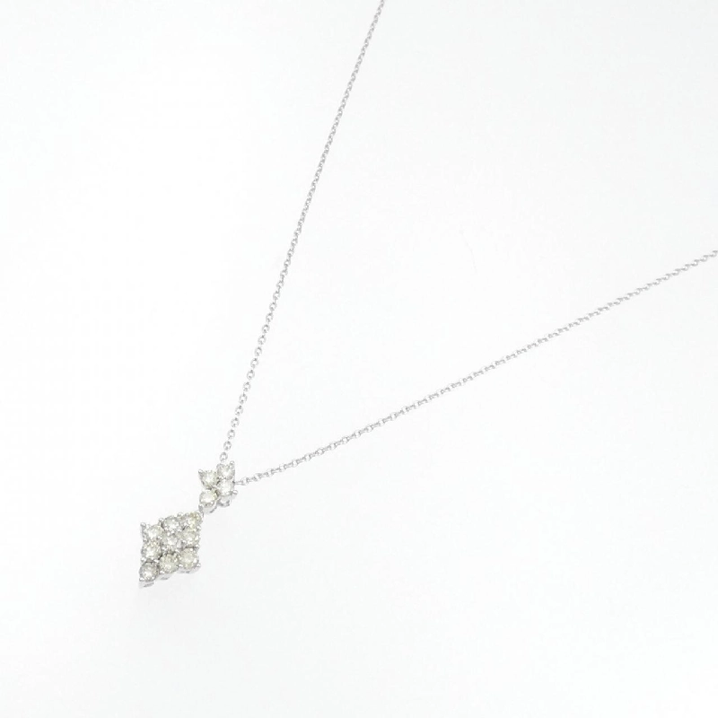 K18WG Dây chuyền kim cương 0.45CT - Hàng hiệu Chính hãng 863101