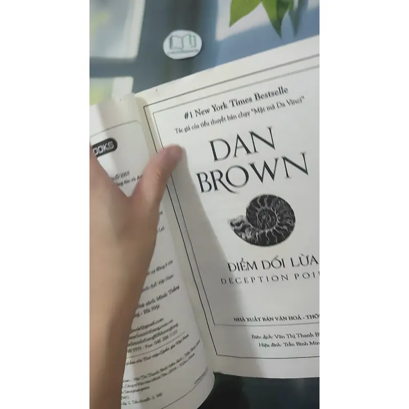 [MIỄN PHÍ BỌC SÁCH] Điểm Dối Lừa (Deception Point) - Dan Brown 1018960