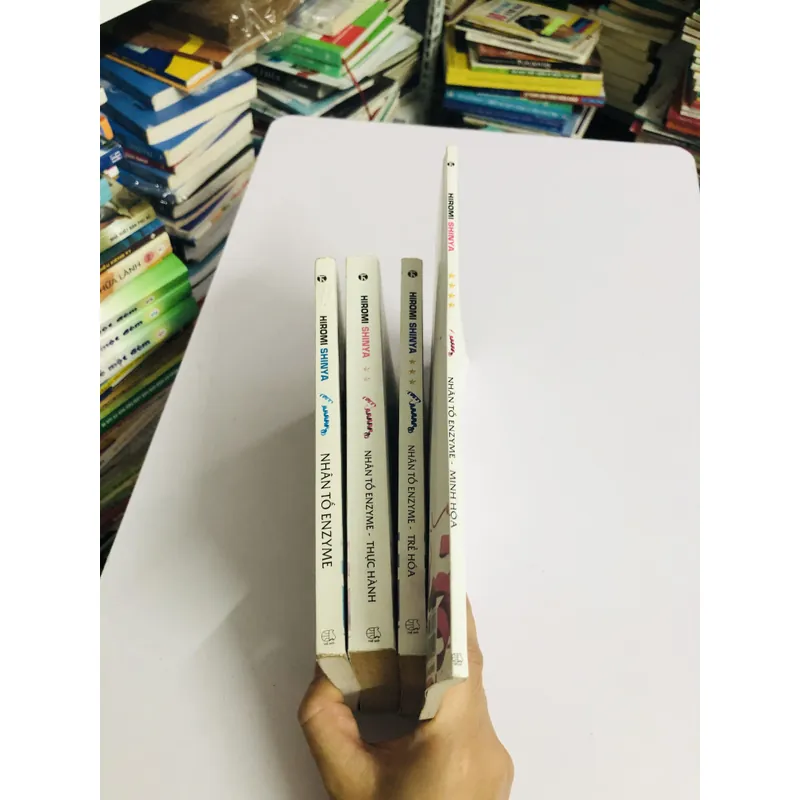 📚 BỘ 4 TẬP NHÂN TỐ ENZYM – Hiromi Shinya 📚 549353