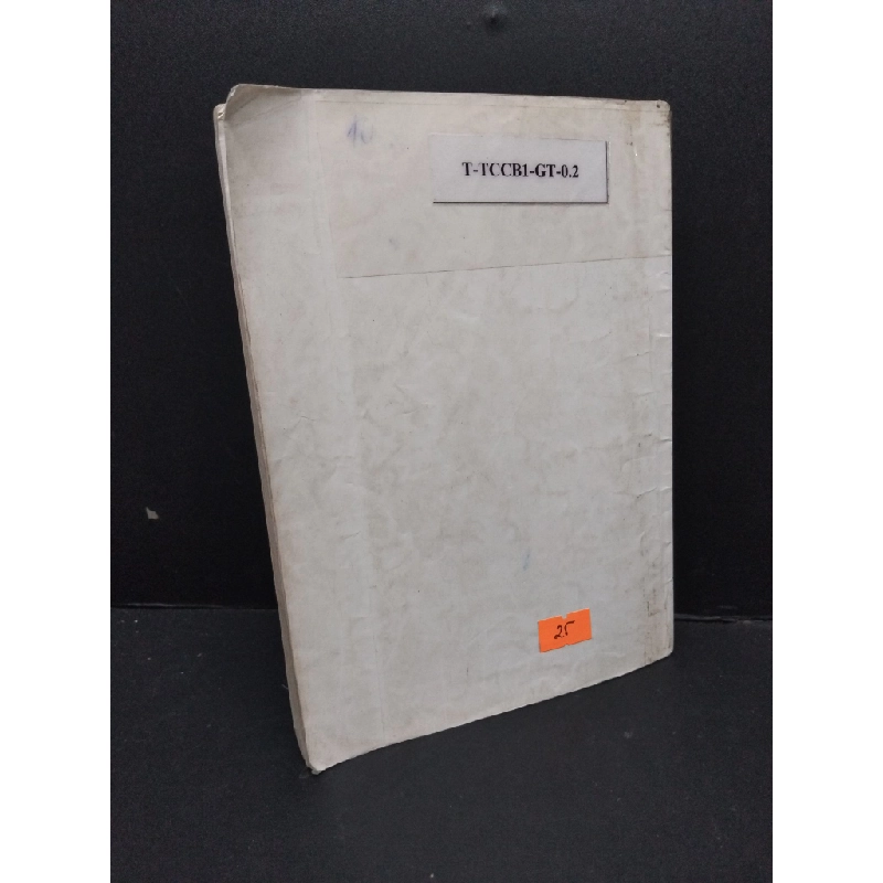 Giáo trình toán cao cấp B1 mới 60% ố rách nhẹ sách có viết và dấu mộc 2009 HCM2809 GIÁO TRÌNH, CHUYÊN MÔN 295378