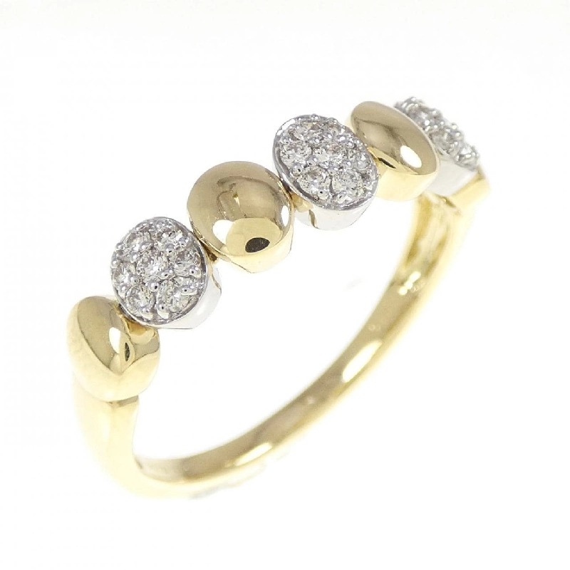 Nhẫn kim cương K18YG/PT950 0.17CT - Hàng hiệu Authentic 848570