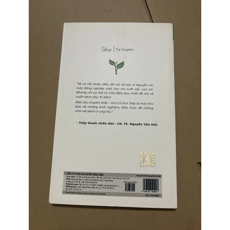 Ung thư không phải là chết  995866