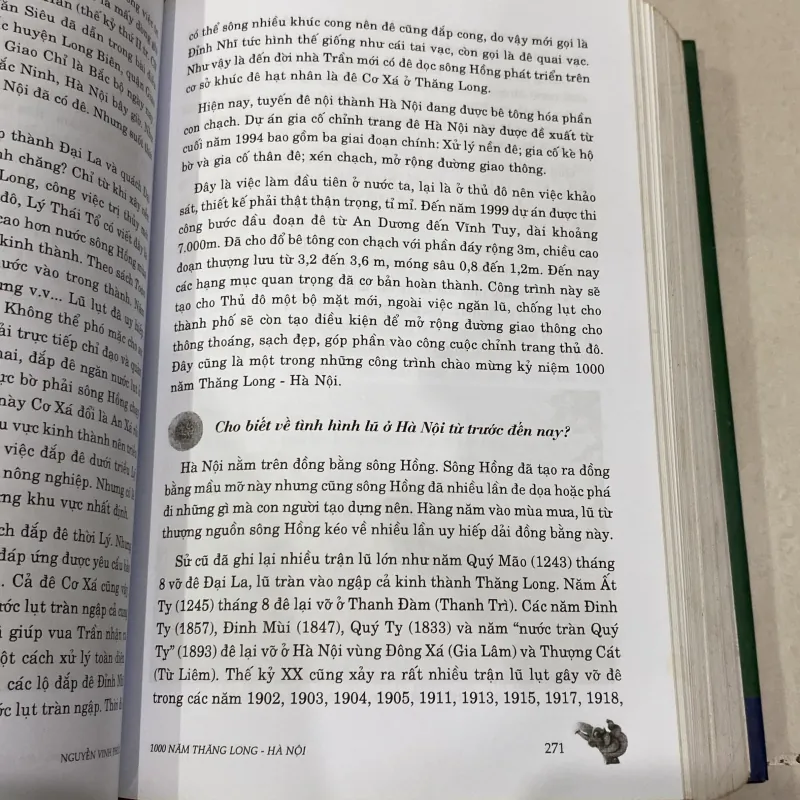 1000 NĂM THĂNG LONG - HÀ NỘI, bản bìa cứng 997692