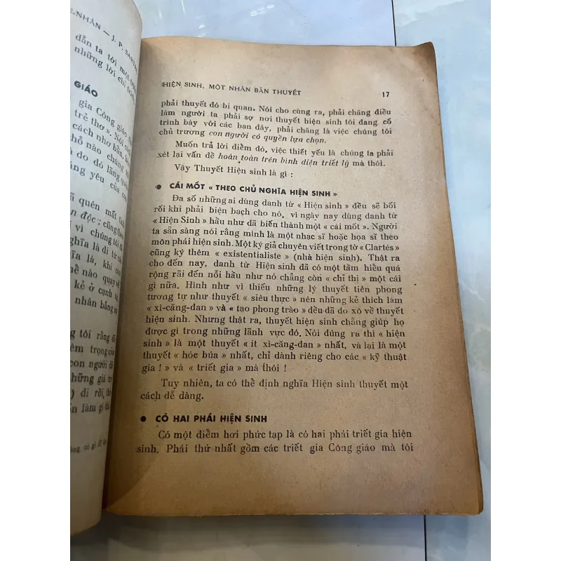 MỘT NHÂN BẢN THUYẾT - THỤ NHÂN 757238