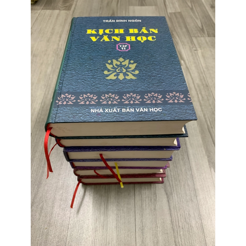Sách kịch bản văn học - Trần Đình Ngôn. Full bộ 6 tập. 4b2 549813