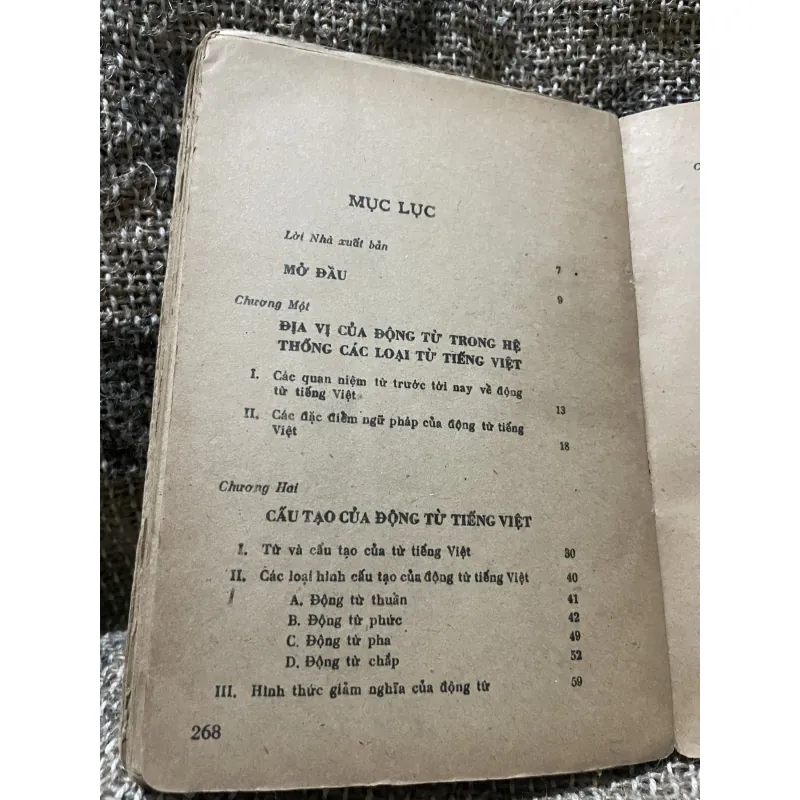 Động từ trong tiếng Việt - Trần Kim Thản  1009465