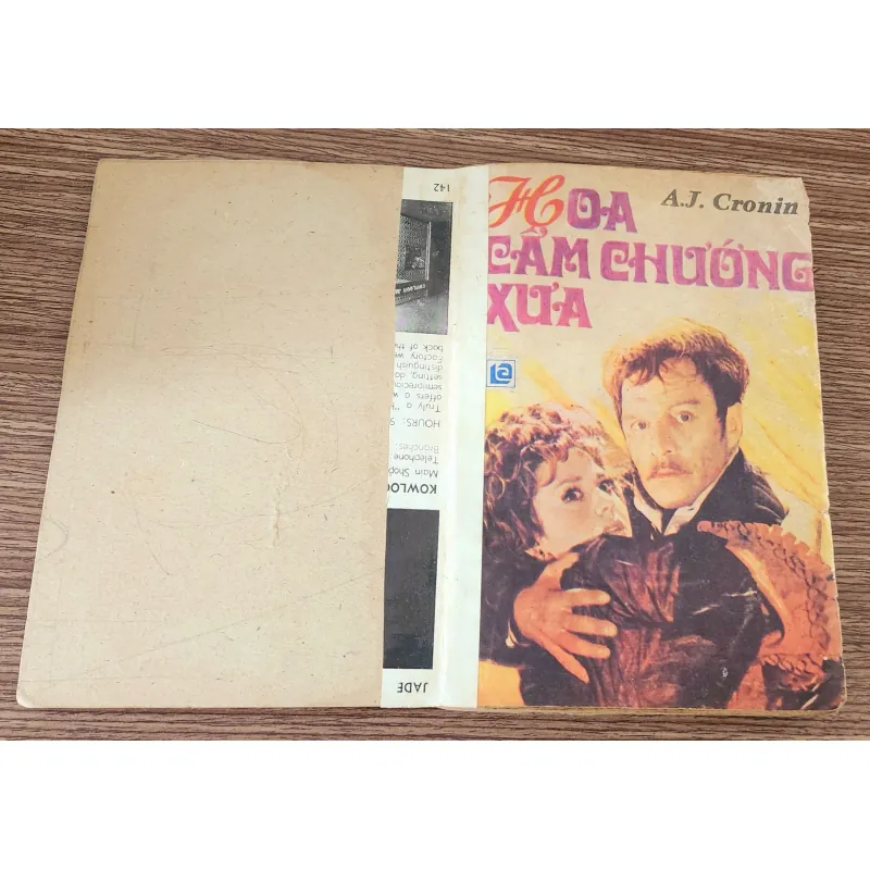 Tiểu thuyết: HOA CẨM CHƯỚNG XƯA (nhà văn Anh A. J. Cronin) - 282 trang 959936