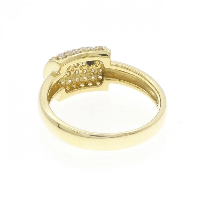 Nhẫn kim cương Pavé K18YG 0.55CT - Hàng hiệu Chính hãng 852902