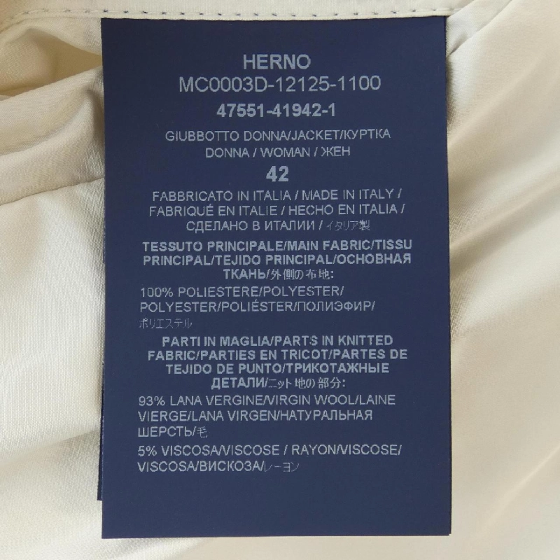 Herno MC0003D Jacket 632810