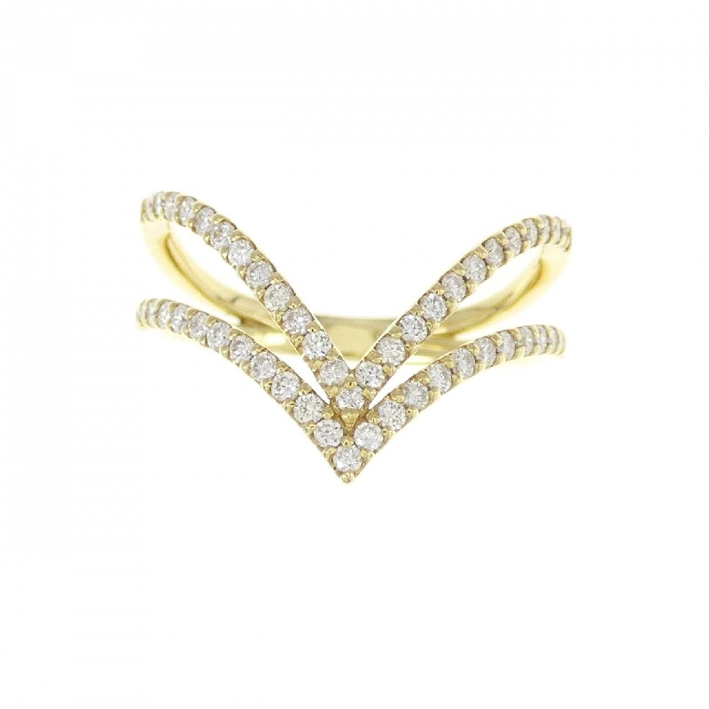 Nhẫn kim cương K18YG 0.33CT 673268