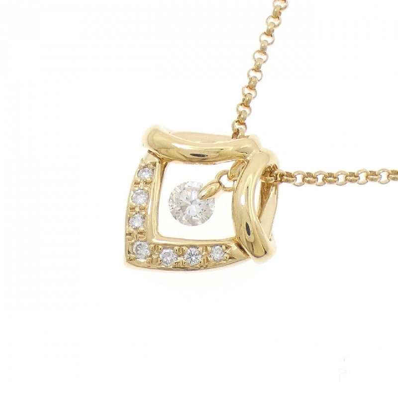 K18YG Dây chuyền kim cương 0.270CT - Hàng hiệu Chính hãng 846065