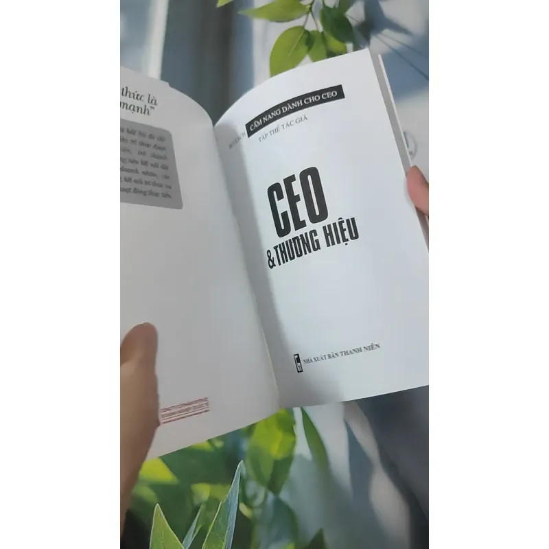 CEO & Thương Hiệu ( Cẩm nang dành cho CEO) 961151