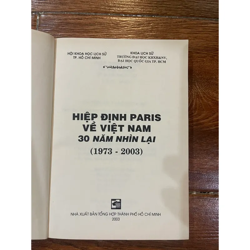 Hiệp định Paris về việt nam 30 năm nhìn lại (1973-2003) (k3) 558847