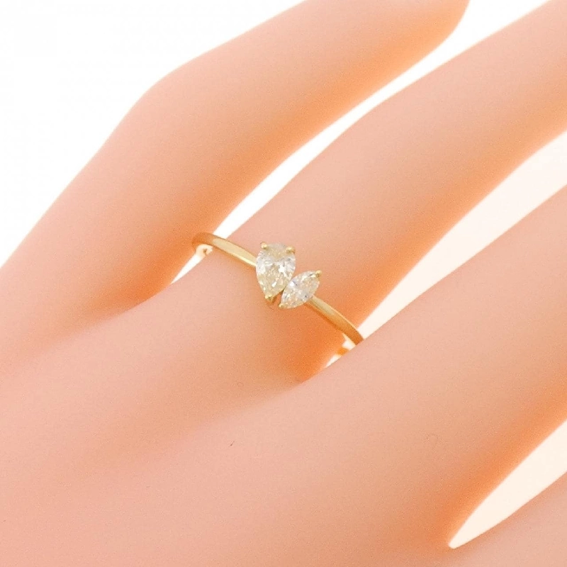 Nhẫn kim cương K18YG 0.30CT - Hàng hiệu Authentic 855429