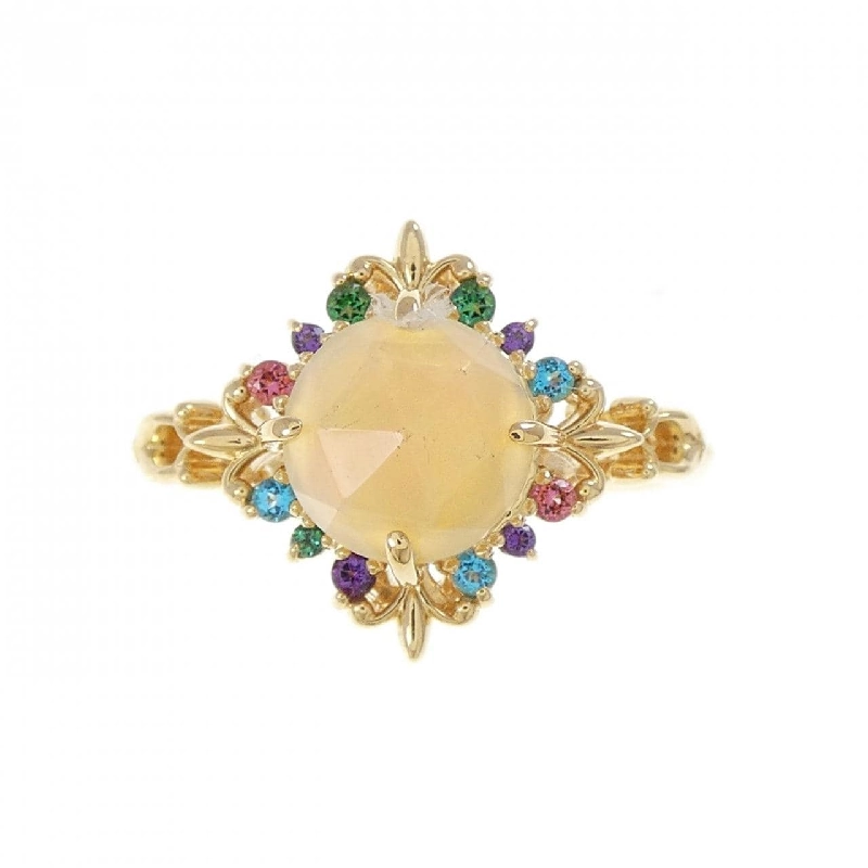 Nhẫn đá màu K18YG - Hàng hiệu Authentic 854794