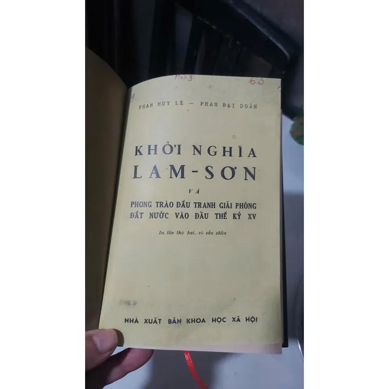 Khởi nghĩa Lam Sơn của Phan Huy Lê 930998