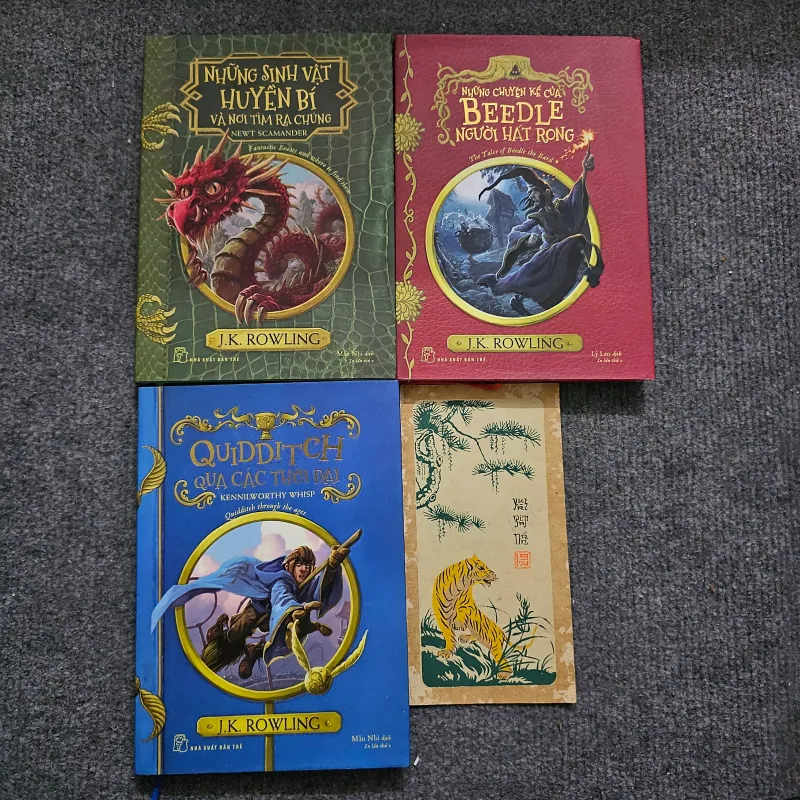 Combo sách của J.K Rowling - bìa cứng đẹp 747357
